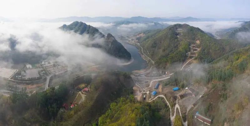 팔봉산관광지